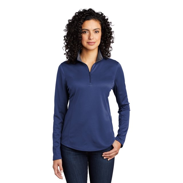 Port Authority Women's Silk Touch Performance 1/4Zip LK584