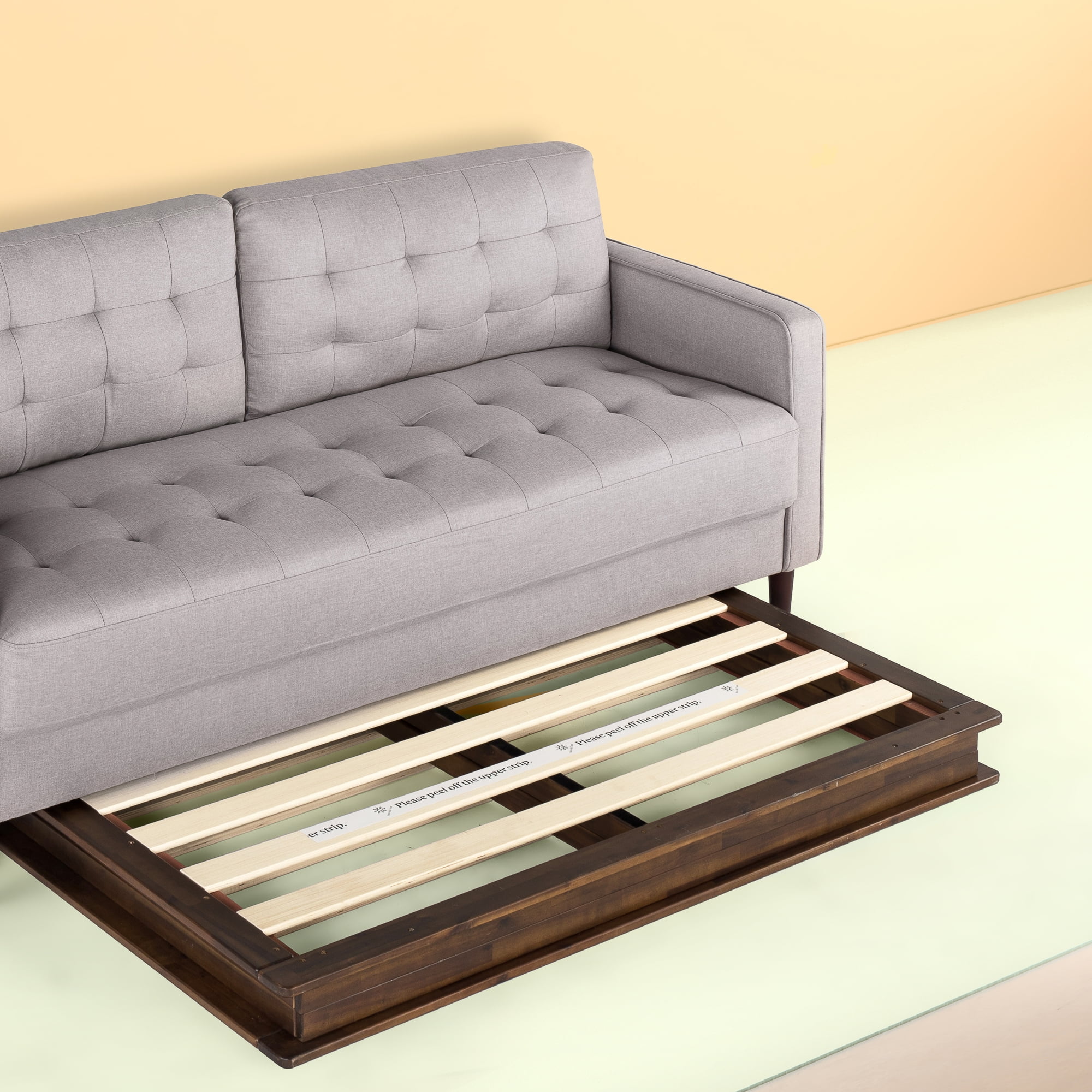Zinus Bobbie 10"  Wood Platform Bed Frame, Twin