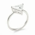 thumbnail image 4 of solitaire jewels 1CT Triangle Moissanite Solitaire Engagement Ring For Women, 10K White Gold, 4 of 5