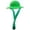 Green, variant on Funny Chicken Hat with Chin Strap,Cute Feather Top Hat for Hens and Small Poultry,Adjustable Pet Costume for Photos, Easter, and Farm Events,One Size Fits Most，Green
