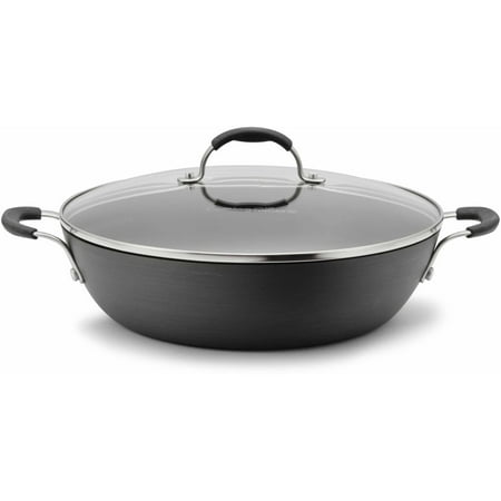 Cooking with Calphalon Hard-Anodized Nonstick 12" All Purpose Pan & Cover