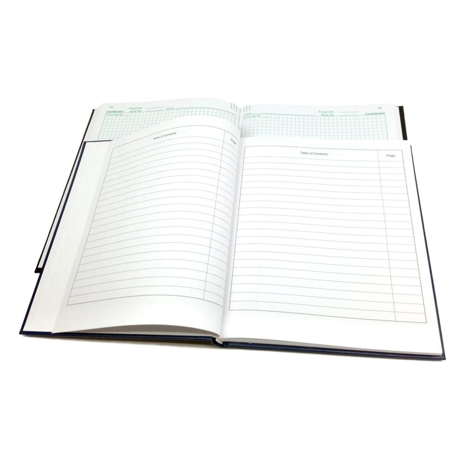 Laboratory Notebook - Blue Hardcover, 192 Pages - Recycled Paper, Section Sewn, 9.5 x 11.5 Inch - Archival Quality Lab Notebook for Scientists & Students 9.25" x 11.25" - 192 graph pg