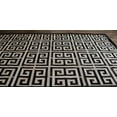 thumbnail image 4 of Couristan Chalet Meander Area Rug, 2' x 4', Black-Ivory, 4 of 12