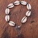 thumbnail image 3 of Pulsera Ocean Shell Pulsera de concha de nudo tejida hecha a mano simple para mujer Grils Lover Black, 3 of 6