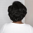 thumbnail image 1 of Pixie Cut Wig Human Hair Wig Short Curly Human Hair Wigs For Women Straight Bob Wig, 1 of 7