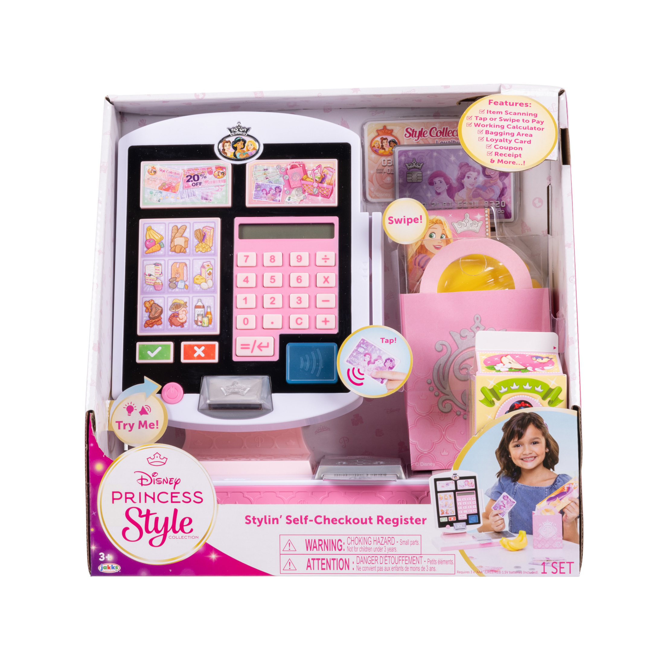 Style Collection Shop 'N Play Self-Checkout Register, Pink photo 2