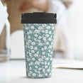 thumbnail image 6 of Uemuo Gouache Flowers Print Carry Insulated Coffee Mug, Travel Mug with Hidden Handle, Insulated Coffee Flask, Leak-proof Travel Mug Insulated Mug for Office, 6 of 8