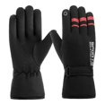 thumbnail image 2 of Tnobhg 1 Pair Women Men Winter Waterproof Cycling Gloves Outdoor Sports Running Motorcycle Ski Fleece Lining Gloves Non slip Warm Full Fingers Gloves, 2 of 8