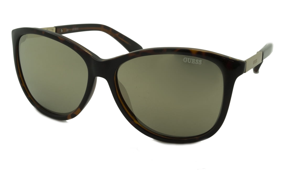 GUESS guess eyewear square sunglasses (tortoise)