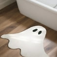 thumbnail image 4 of Paillasson Citrouille d'Halloween Tapis d'Entrée Intérieur pour Décorations de Porte d'Entrée Style Ferme Doux, 4 of 5