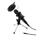 Monster LED Desktop Microphone 7Piece Kit, Plug and Play, For Live