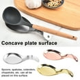 thumbnail image 2 of Koiauber Stainless Steel Spoon Rest for Stove Top Countertop Spoon Holder Kitchen Utensil Organizer for Ladles Tongs Spatula, 2 of 8