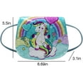 thumbnail image 7 of YOUI-GIFTS Little Girls Colorful Unicorn Crossbody Purse Cute Cartoon Shoulder Handbag for Toddlers Kids, 7 of 7