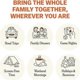thumbnail image 4 of 150 Conversation Starter Cards Family Edition for Family Gathering Party Travel_Lucky_Bz, 4 of 5