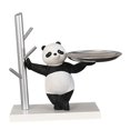 thumbnail image 3 of Estatua de panda de resina, soporte de exhibición, caja de almacenamiento para llaves y artículos diversos, escultura Soporte de 30x185x27cm, 3 of 9