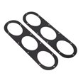 thumbnail image 2 of Peahefy Car Race Rear Bumper Air Diversion Diffuser Panel, Bumper Diffuser, Black For , , Proton, Perodua, Most Vehicles Reducing Drag, 2 of 8