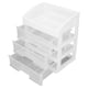 thumbnail image 1 of Organizador de Maquillaje de 3 Cajones ANGGREK Transparente 3 Pisos, 1 of 8
