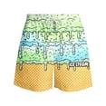 thumbnail image 5 of Shachafan Boys Beach Shorts With Gradient Ice Print For Summer Lightweight Swim Trunks For Kids Comfortable Fit Ideal For Sand And Surf Checke Shorts, 5 of 5