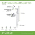 thumbnail image 5 of Symmons S5998STN15TRM Birch Shower Only Trim Package - Nickel, 5 of 5