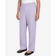 thumbnail image 6 of Alfred Dunner Womens Petite Spring Flat Front Average Length Pull On Pant, 6 of 6