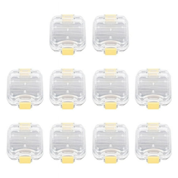 10Pcs Plastic Denture Tooth Box
