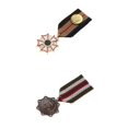 thumbnail image 1 of 2x Insignias Unisex Vintage Estrella Broche Pin Joyería 8 3 Yinane Broche unisex, 1 of 9
