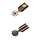 thumbnail image 1 of 2x Vintage Unisex Estrella Insignias Broche Pin de joyería, 1 of 9