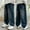 Blue, variant on Kids Boys Denim Jeans Durable Denim Flexible Waist Dark Blue Regular Fit Jeans for Toddlers Rugged Twill Denim Weekend Adventure Wear Teen Boy Clothes 8-9 Years