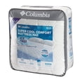 thumbnail image 2 of Columbia Super Cool Comfort Ice Fiber Mattress Pad Color: White Size: QUEEN, 2 of 2