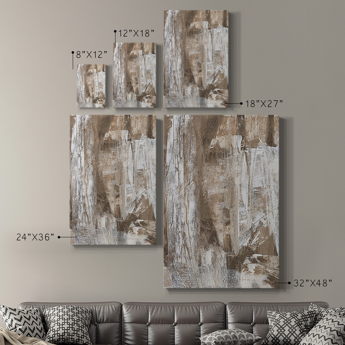 Bronzed I Premium Gallery Wrapped Canvas - Ready to Hang