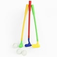 thumbnail image 7 of Mini Golf Club Set For Kids, 3 Clubs And 3 Balls With Colorful Design, For Indoor Outdoor Play, Backyard, Party, 7 of 7