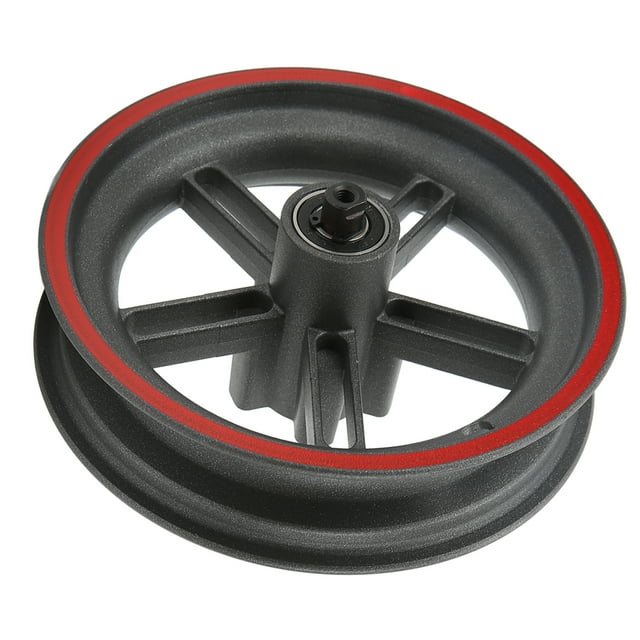Cubo De La Rueda De Scooter Eléctrico, Agarre Absorción De Choque Cubo De Rueda De Scooter Rojo Para Piezas De Repuesto