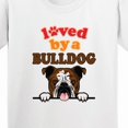 thumbnail image 4 of Inktastic English Bulldog Dog Youth T-Shirt, 4 of 5