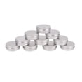 thumbnail image 2 of Pack of 120 Screw Top Round Aluminum Tins Cans - Aluminum Screw Lid Round Tin Container Bottle, 2 of 8