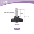 thumbnail image 2 of Uxcell Vis de Serrage en Acier Inoxydable 304 en Forme de T M8 x 20mm 10, 2 of 6