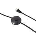 thumbnail image 4 of Luna Bella Chairside Arc Floor Lamp 60 Weathered Brass & Matte Black, 4 of 11