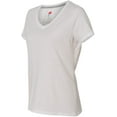 thumbnail image 2 of Hanes T-Shirt Col en V pour Femmes X-Temp, S, Blanc, 2 of 4