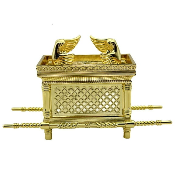 YIEMEEN Stylish Israeli Cabinet Decors Ark of the Covenant Replicas Model Ornament Intricately Detail Israeli Cabinet Ornament Ark of the Covenant Replicas Statue