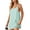 Mint Green, variant on UVN Summer Dresses for Women Sleeveless Casual Shorts Jumpsuits Spaghetti Straps Romper Sundress with Pockets