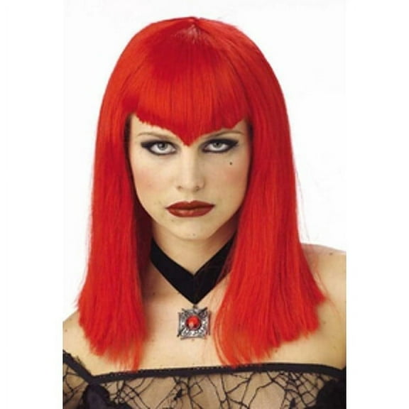 Adult Red Vampiress Wig