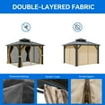 thumbnail image 3 of Dextrus 12' x 12' Hardtop Gazebo, Waterproof, 3 of 5