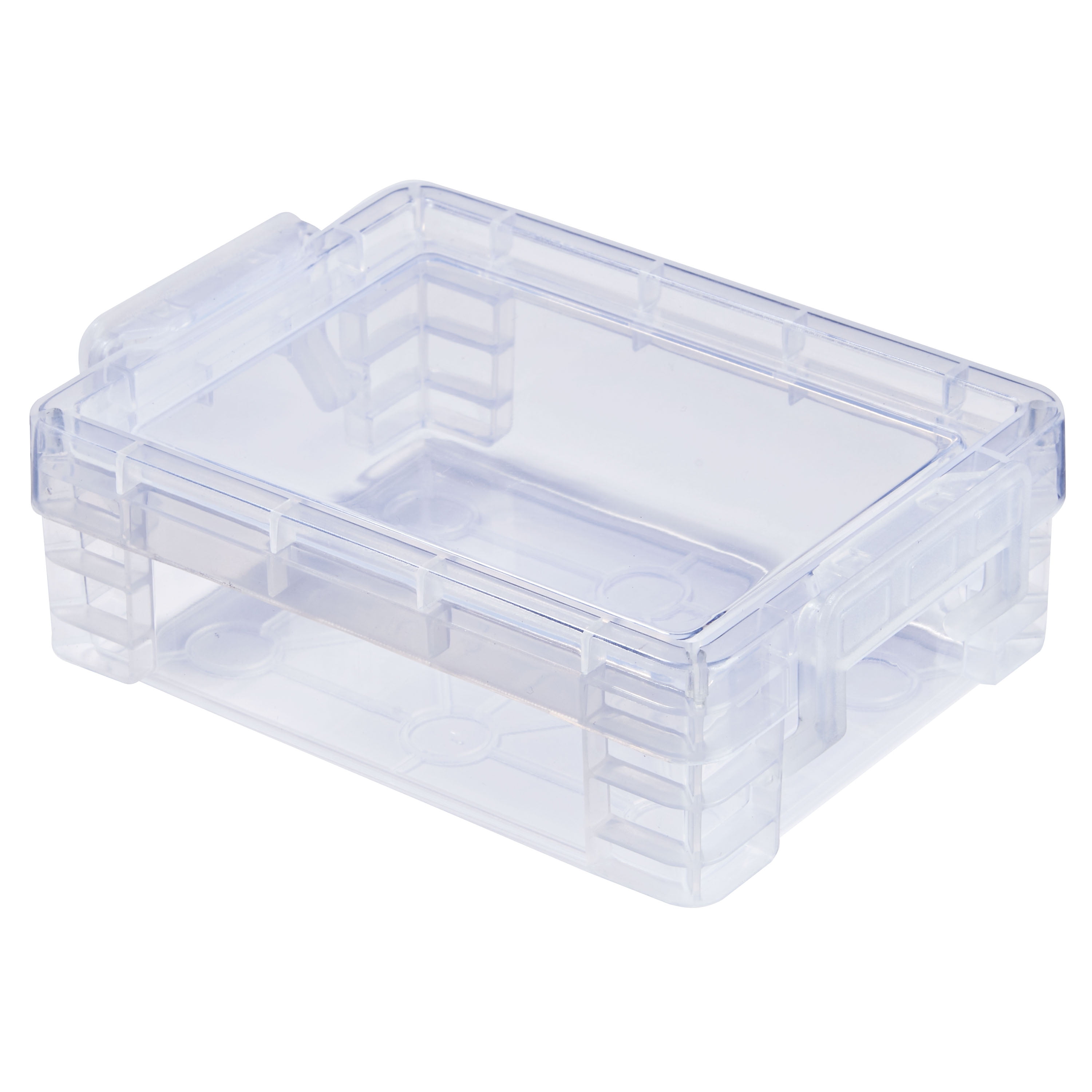 Pen + Gear Plastic Storage Stacker Box, Clear, Craft and