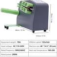 thumbnail image 3 of QRInnovations Air Cushion Machine for Large Bubbles Roll Film | Bubble Air Pillow Wrapping | Clear Packaging Wrap Protection for Packing Moving Shipping Storage, 3 of 21