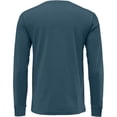 thumbnail image 4 of Felirenzacia Men's V Neck Sweatshirt, Casual Lightweight Cotton Long Sleeve Pullover Shirt Top,Navy,M, 4 of 6
