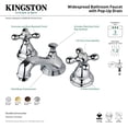 thumbnail image 3 of Kingston Brass Royale Deux Poignées 8" à 16" Robinet de Lavabo Répandu avec Laiton Pop-up, 3 of 3