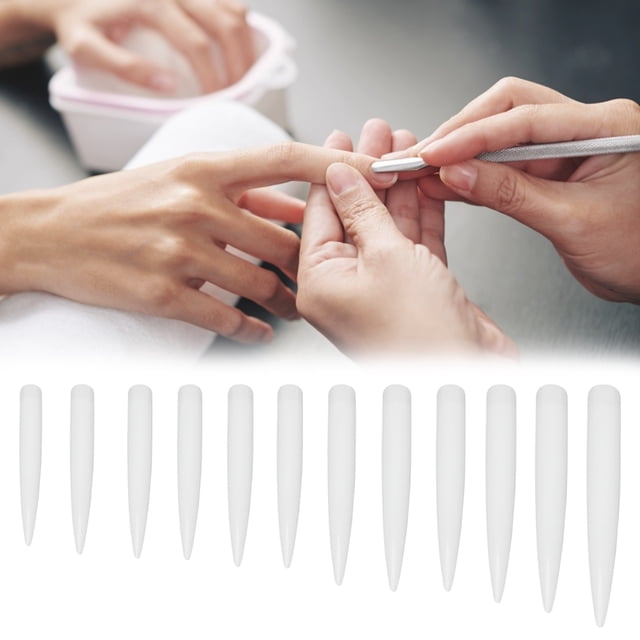 Puntas De Uñas Stiletto, Uñas Postizas, Uñas Postizas Largas Para Extensión De Uñas
