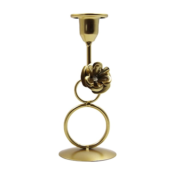 Diseños modernos: este moderno candelabro de metal agrega elegancia y belleza a cualquier espacio, mejorando perfectamente la decoración del hogar.