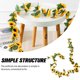thumbnail image 4 of Kearding Accesorio de vid de girasol falso, colgante de flor para interior y exterior, diseño de escena, decoración de plantas artificiales DIY, adorno Decoración Kearding HA065848-00, 4 of 6