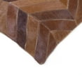 thumbnail image 2 of Natural Torino Chevron Neutral Cowhide Pillow | 2-Pack | 12"x20", 2 of 2