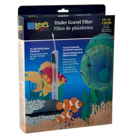 Original Undergravel Filter - Lees Original Undergravel Filter 30 Long x 12 Wide or 36 Long x 10 Wide (29 Gallons)
